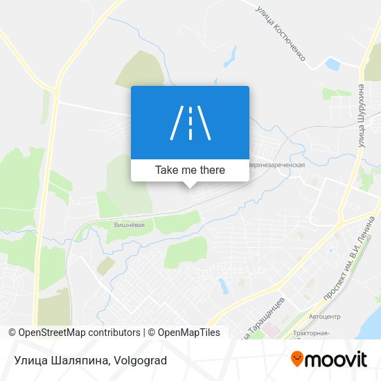 Улица Шаляпина map