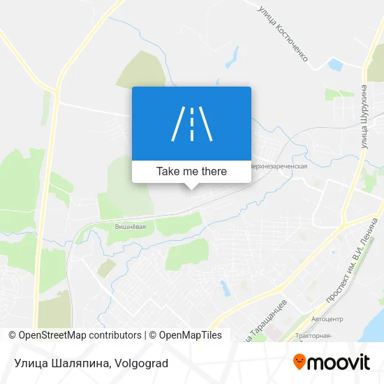 Улица Шаляпина map