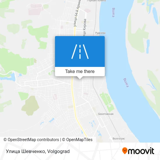 Улица Шевченко map
