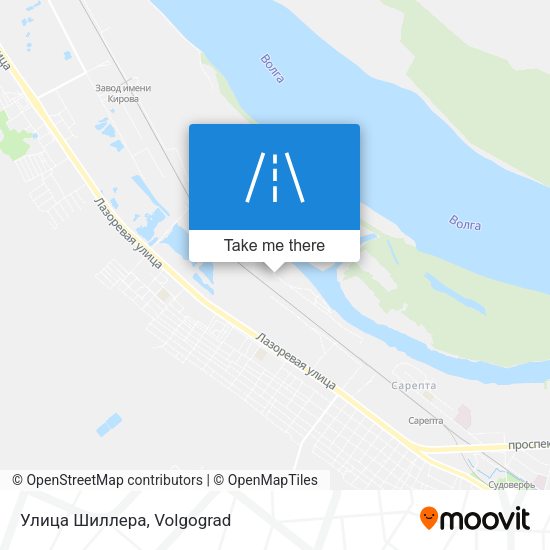 Улица Шиллера map