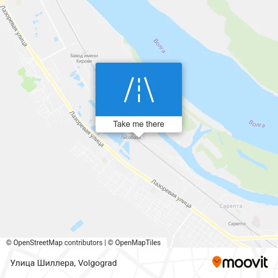 Улица Шиллера map