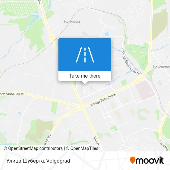 Улица Шуберта map