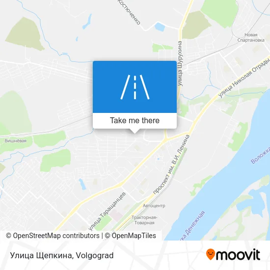 Улица Щепкина map