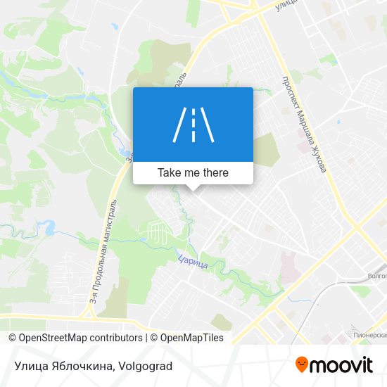 Улица Яблочкина map