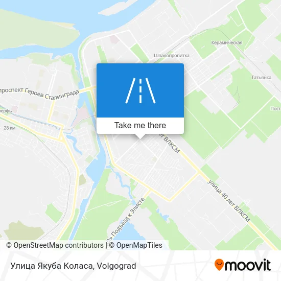 Улица Якуба Коласа map