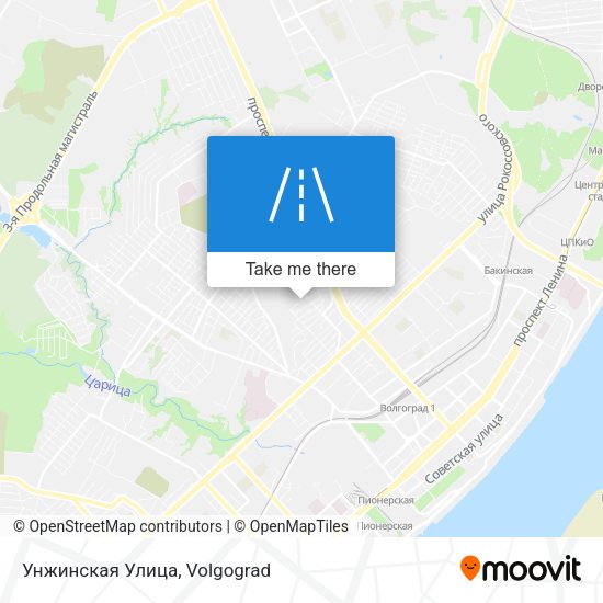 Унжинская Улица map