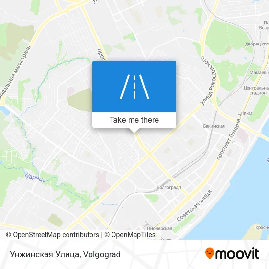 Унжинская Улица map