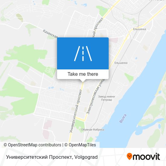 Университетский Проспект map
