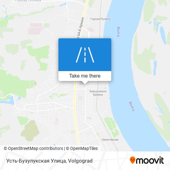 Усть-Бузулукская Улица map
