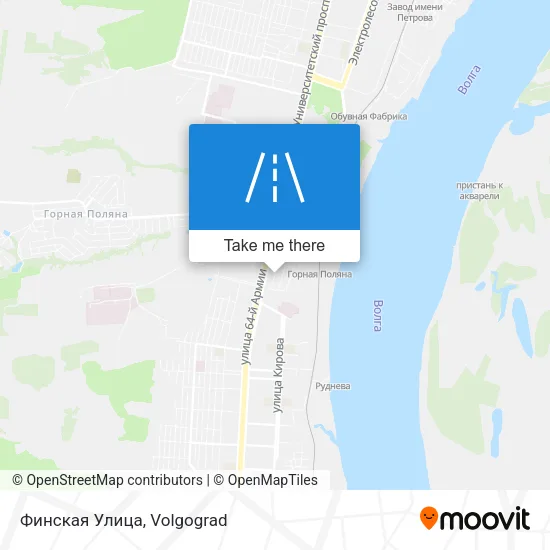 Финская Улица map