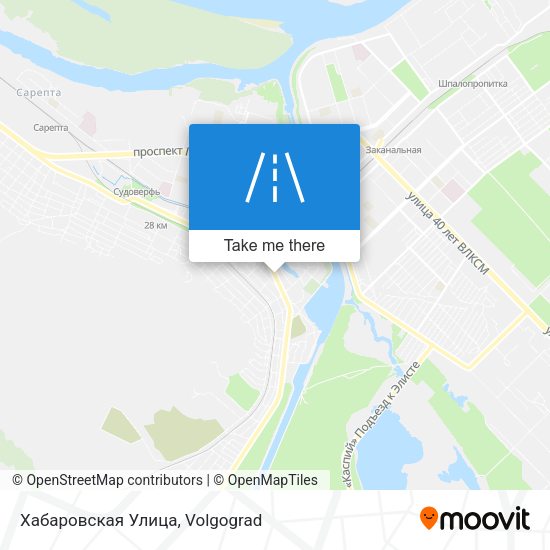 Хабаровская Улица map
