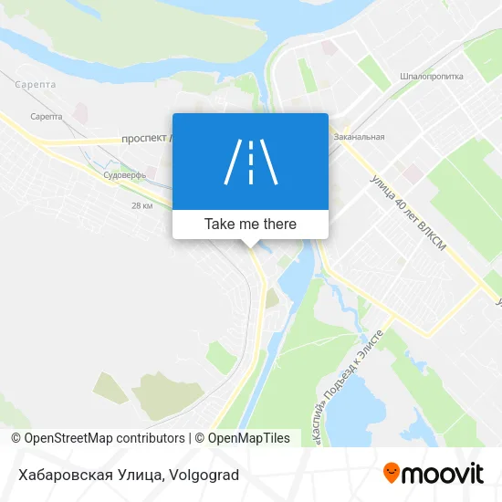 Хабаровская Улица map