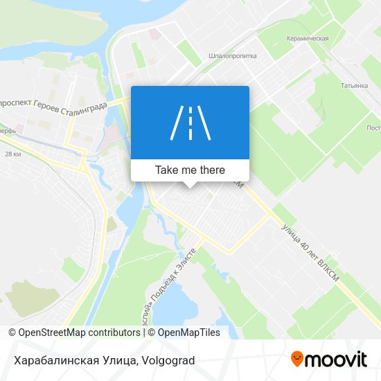 Харабалинская Улица map
