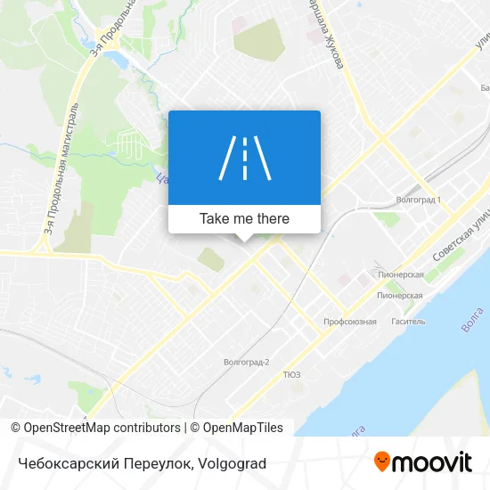 Чебоксарский Переулок map