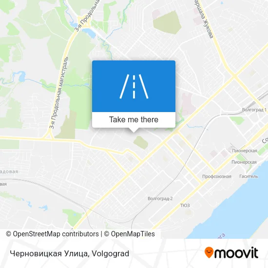 Черновицкая Улица map