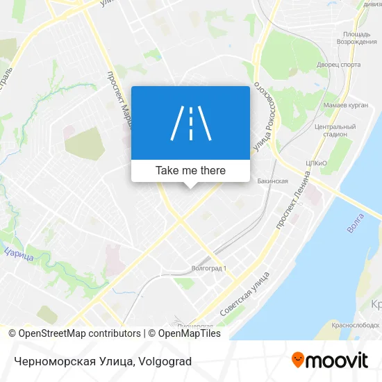 Черноморская Улица map
