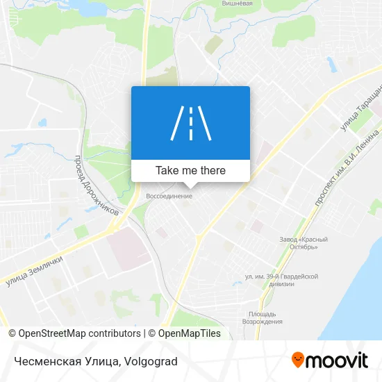 Чесменская Улица map