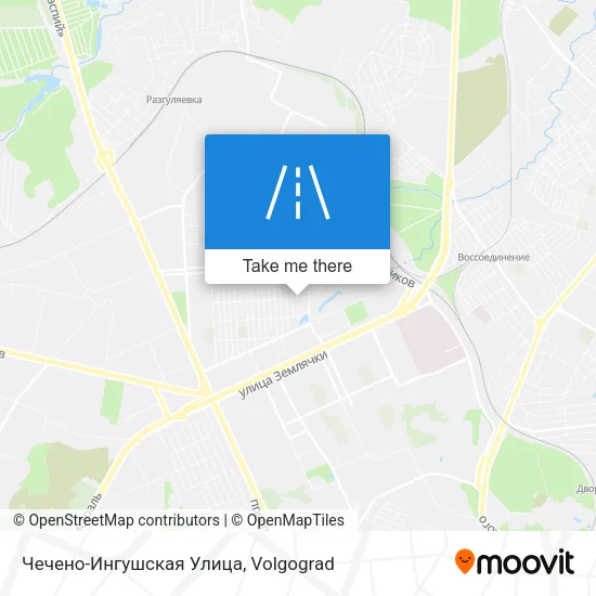 Чечено-Ингушская Улица map