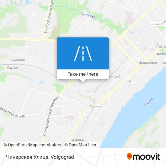Чинарская Улица map