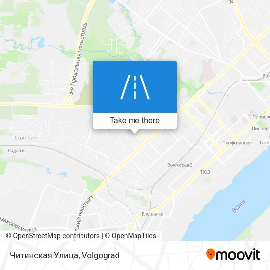 Читинская Улица map