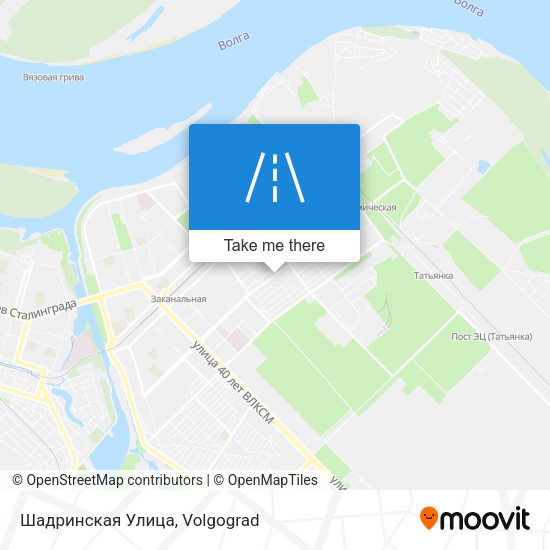 Шадринская Улица map