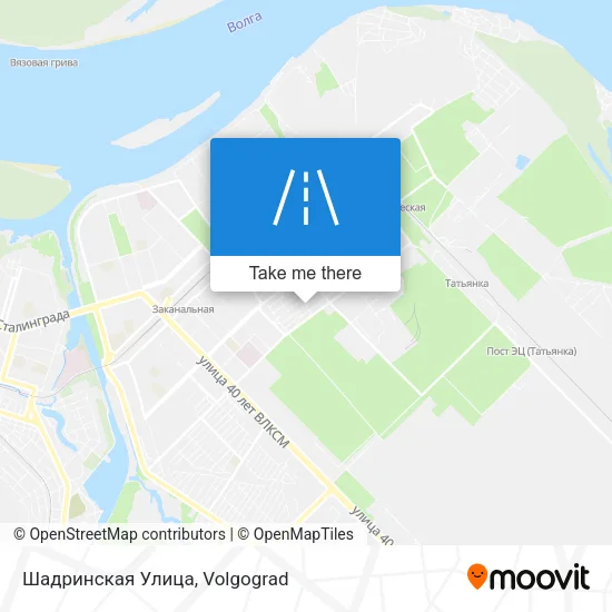 Шадринская Улица map