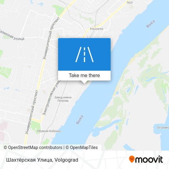 Шахтёрская Улица map