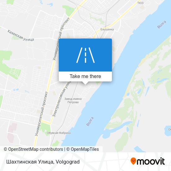 Шахтинская Улица map