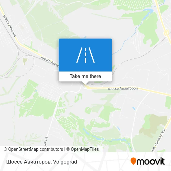 Шоссе Авиаторов map