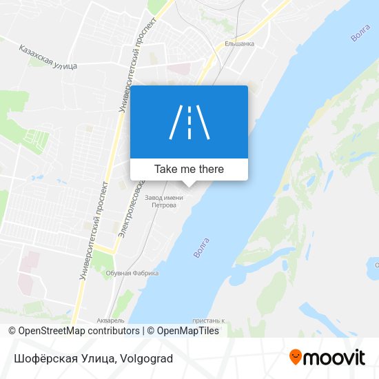 Шофёрская Улица map