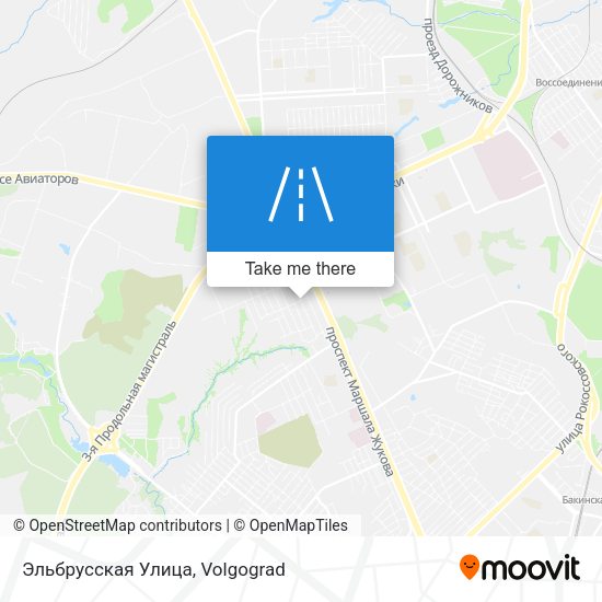 Эльбрусская Улица map