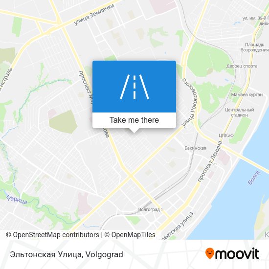 Эльтонская Улица map