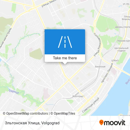 Эльтонская Улица map