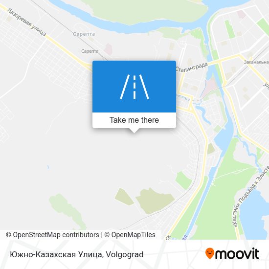 Южно-Казахская Улица map