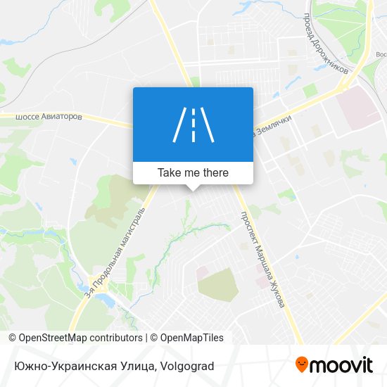 Южно-Украинская Улица map