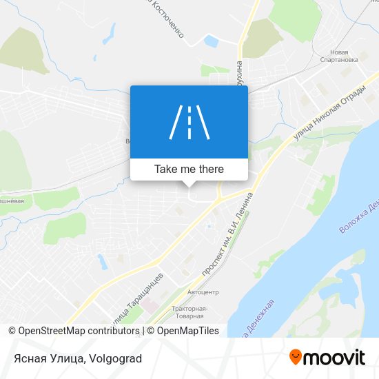 Ясная Улица map
