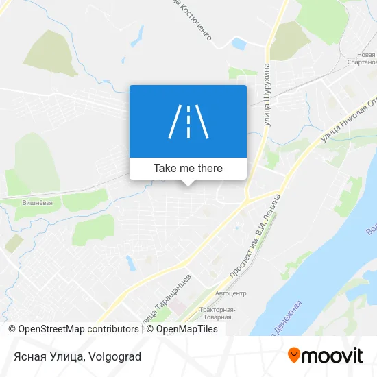 Ясная Улица map