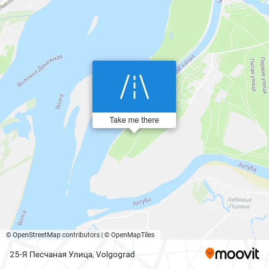 25-Я Песчаная Улица map