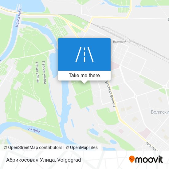 Абрикосовая Улица map