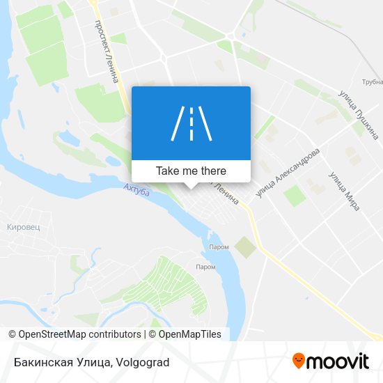 Бакинская Улица map