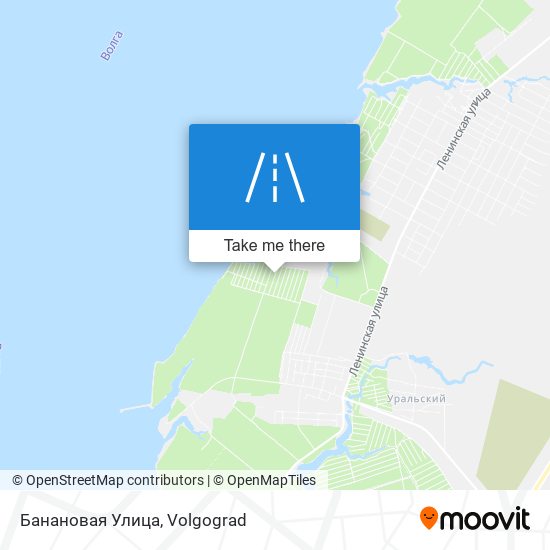 Банановая Улица map