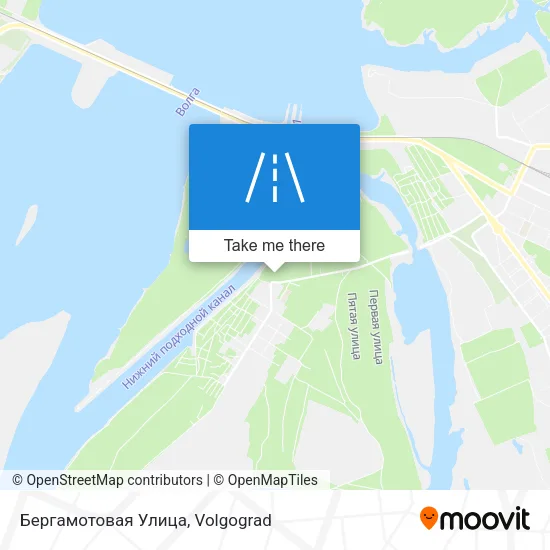 Бергамотовая Улица map