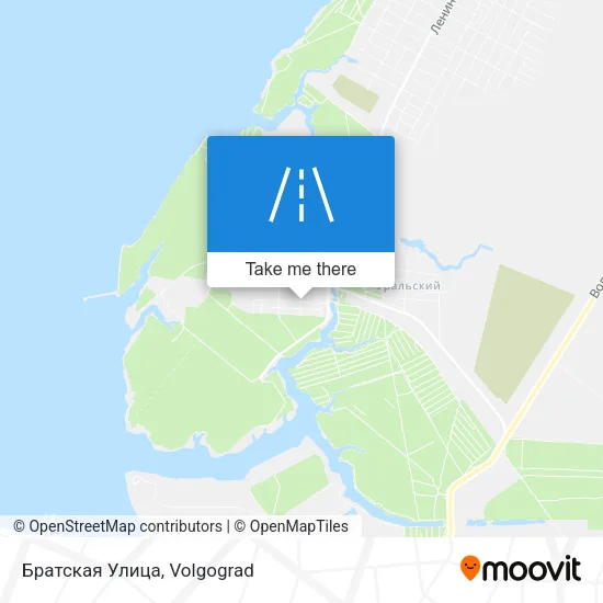 Братская Улица map