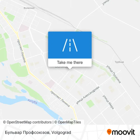 Бульвар Профсоюзов map