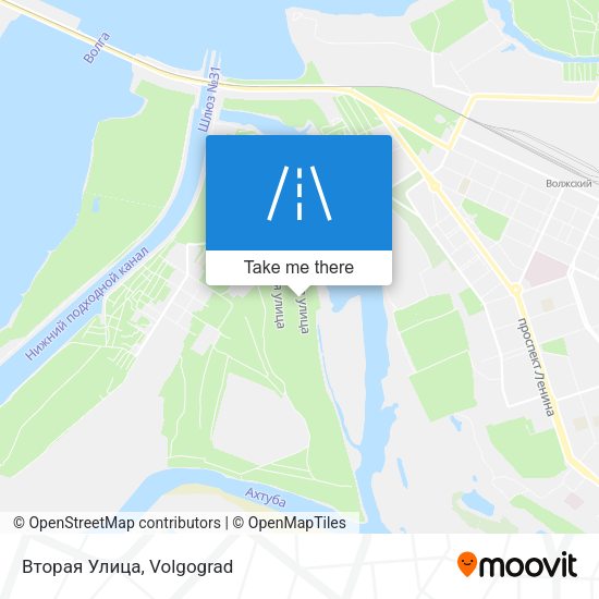 Вторая Улица map