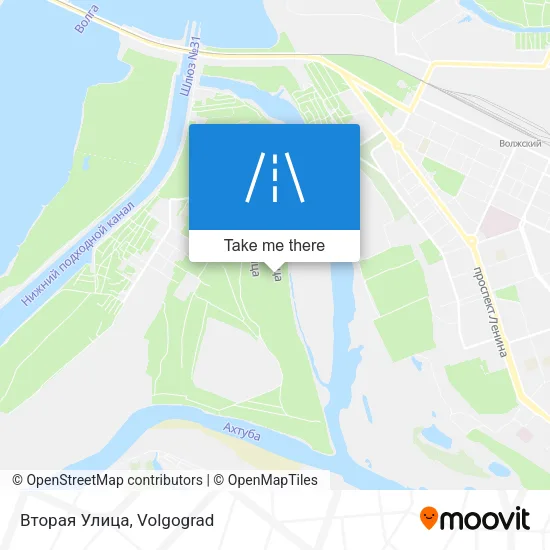 Вторая Улица map