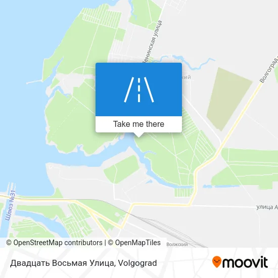 Двадцать Восьмая Улица map