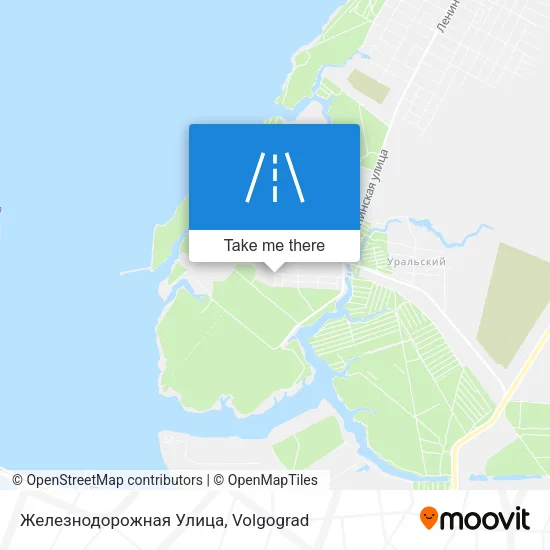 Железнодорожная Улица map