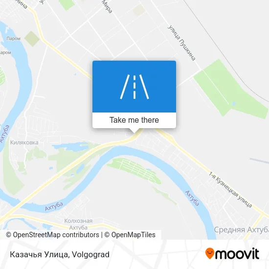 Казачья Улица map