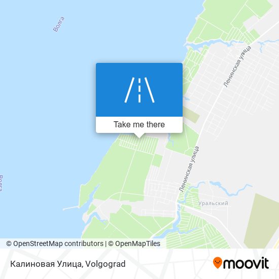 Калиновая Улица map
